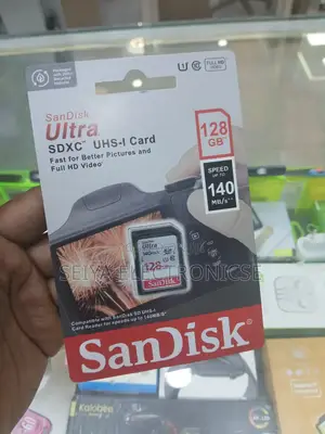 Photo - Sandisk Camera Memory 128gb