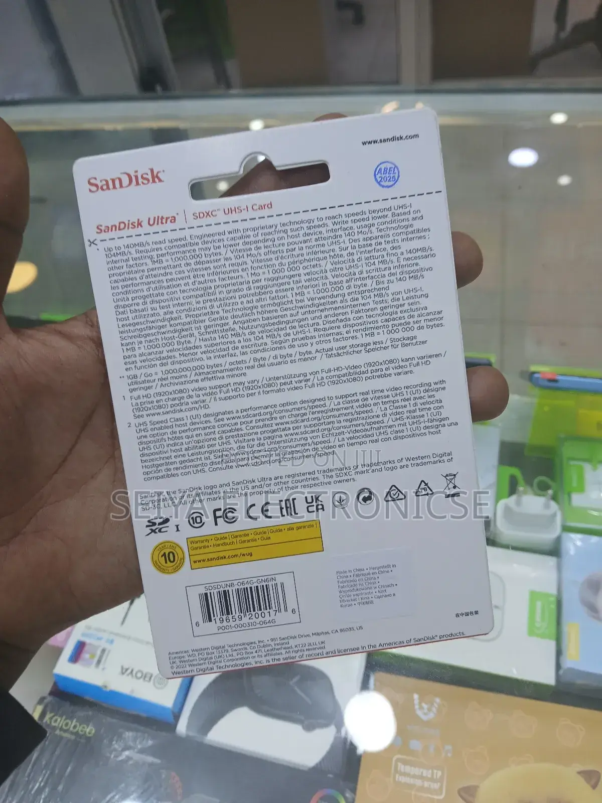 Sandisk Camera Memory 128gb