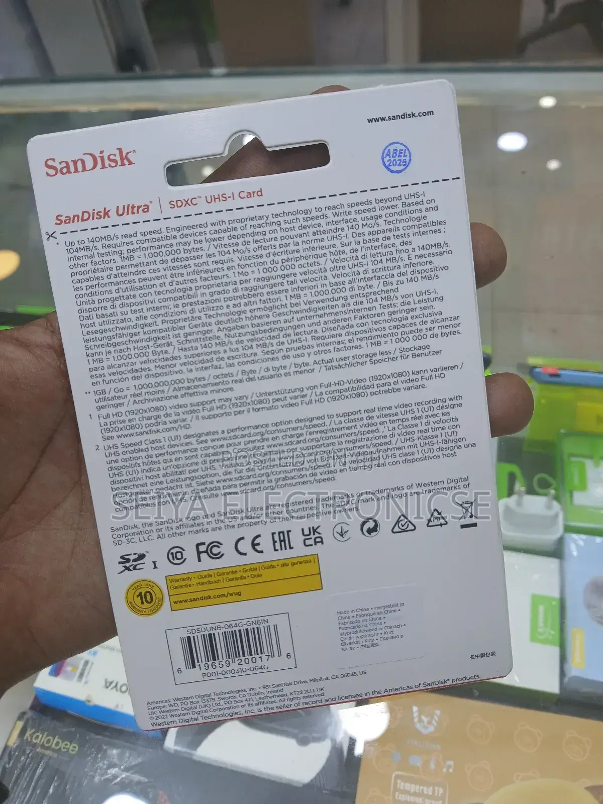 Sandisk Camera Memory 128gb