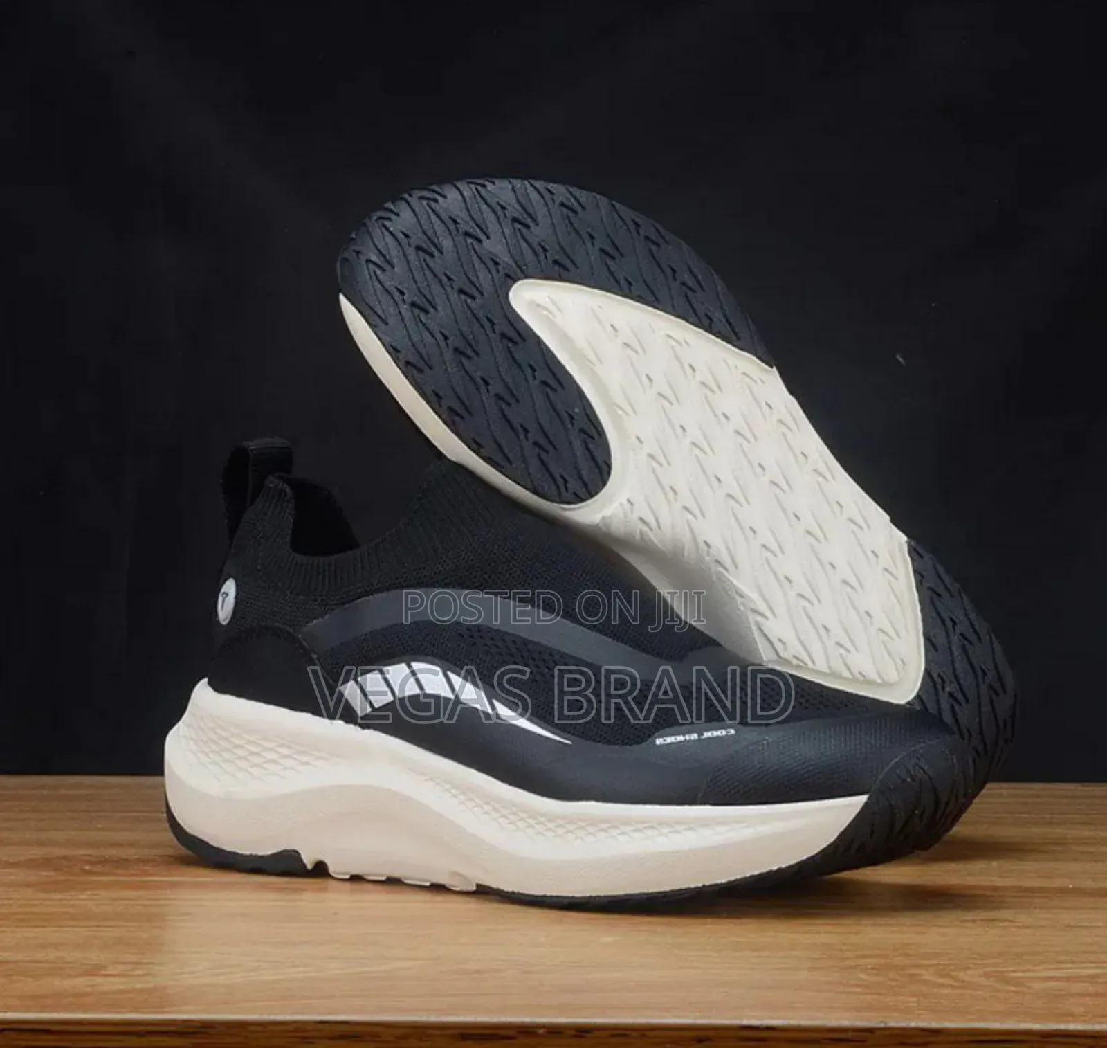 Li Ning Soft Go Men Casual Black White Master Quality Shoes