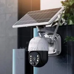 Photo - Rechargeable 4g /Wifi Camera With Solar Panel