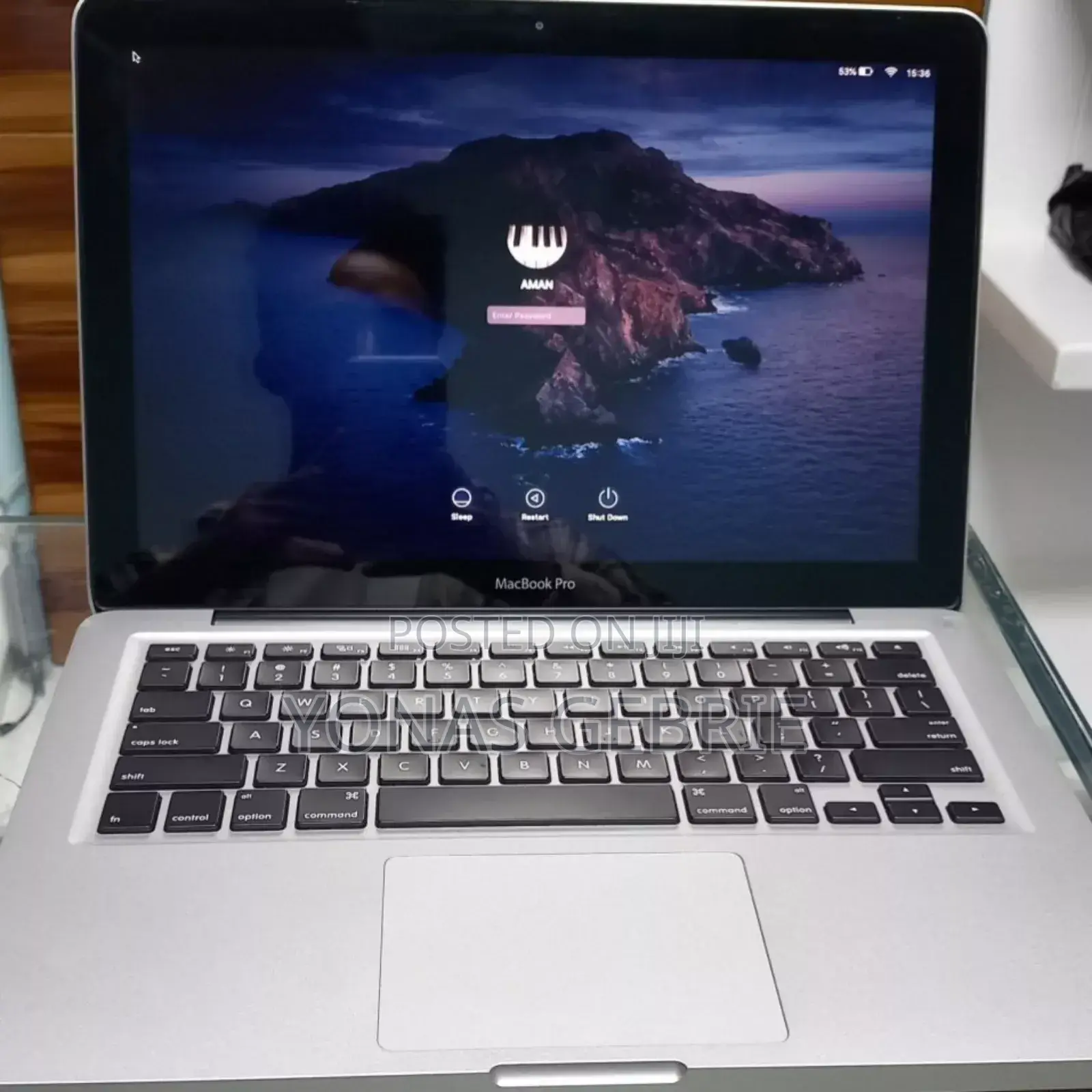 New Laptop Apple MacBook 2012 8GB Intel Core I5 HDD 500GB