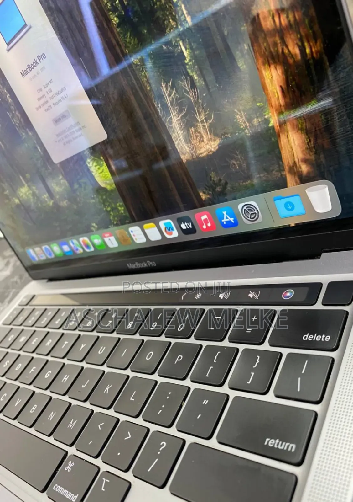 New Laptop Apple MacBook Pro M1 8GB Apple M1 SSD 256GB