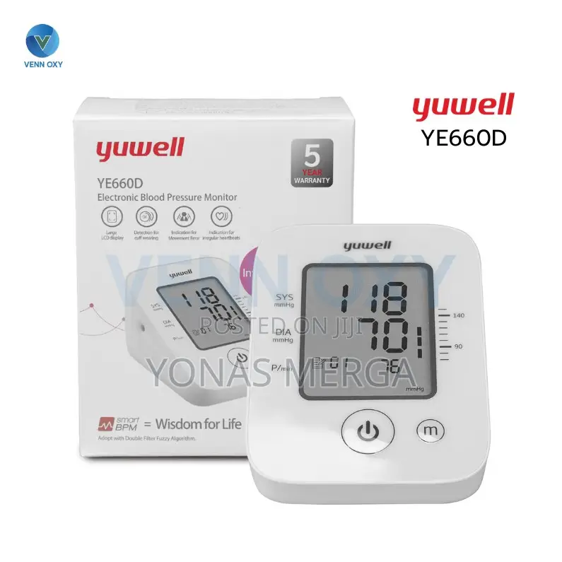 Best Quality፸禸yuwell Digital Blood Pressure Monitor (Ye660d)