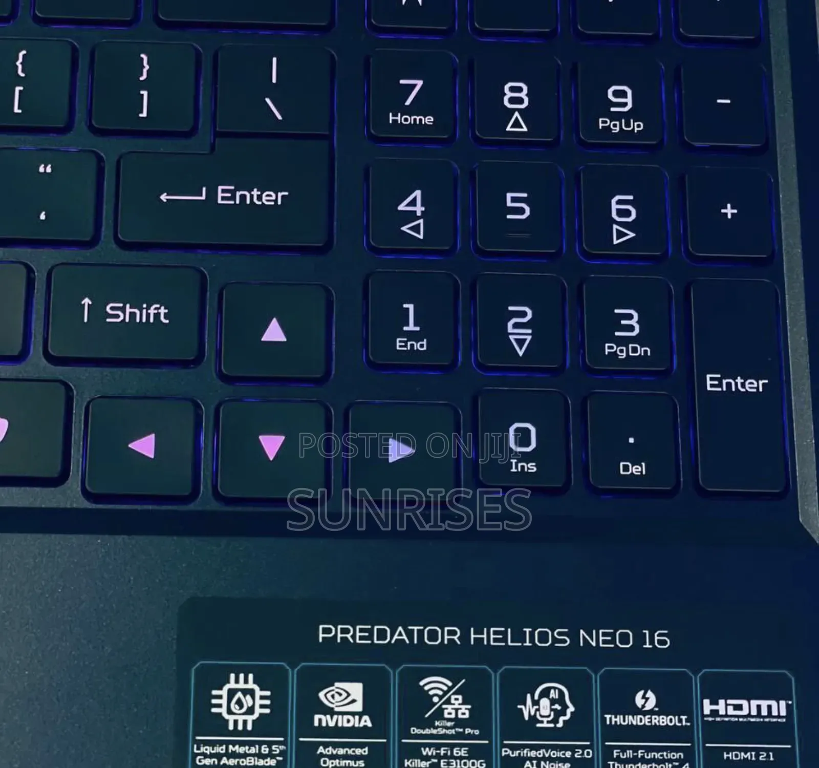 New Laptop Acer Predator Helios Neo 16 16GB Intel Core I9 SSD 1T