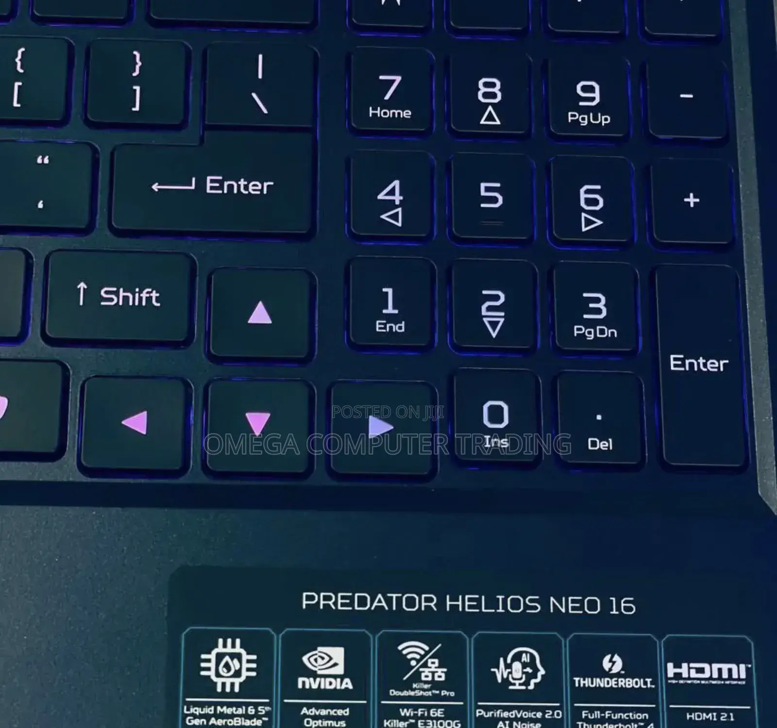 New Laptop Acer Predator Helios Neo 16 16GB Intel Core i9 SSD 1T