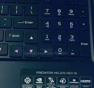New Laptop Acer Predator Helios Neo 16 16GB Intel Core i9 SSD 1T