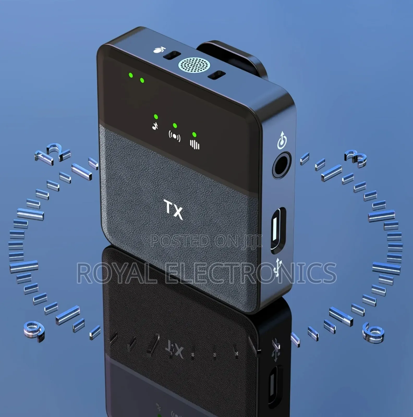 Lavalier 2.4g Radio Noise Reduction Reverb Monitor Mic (3)