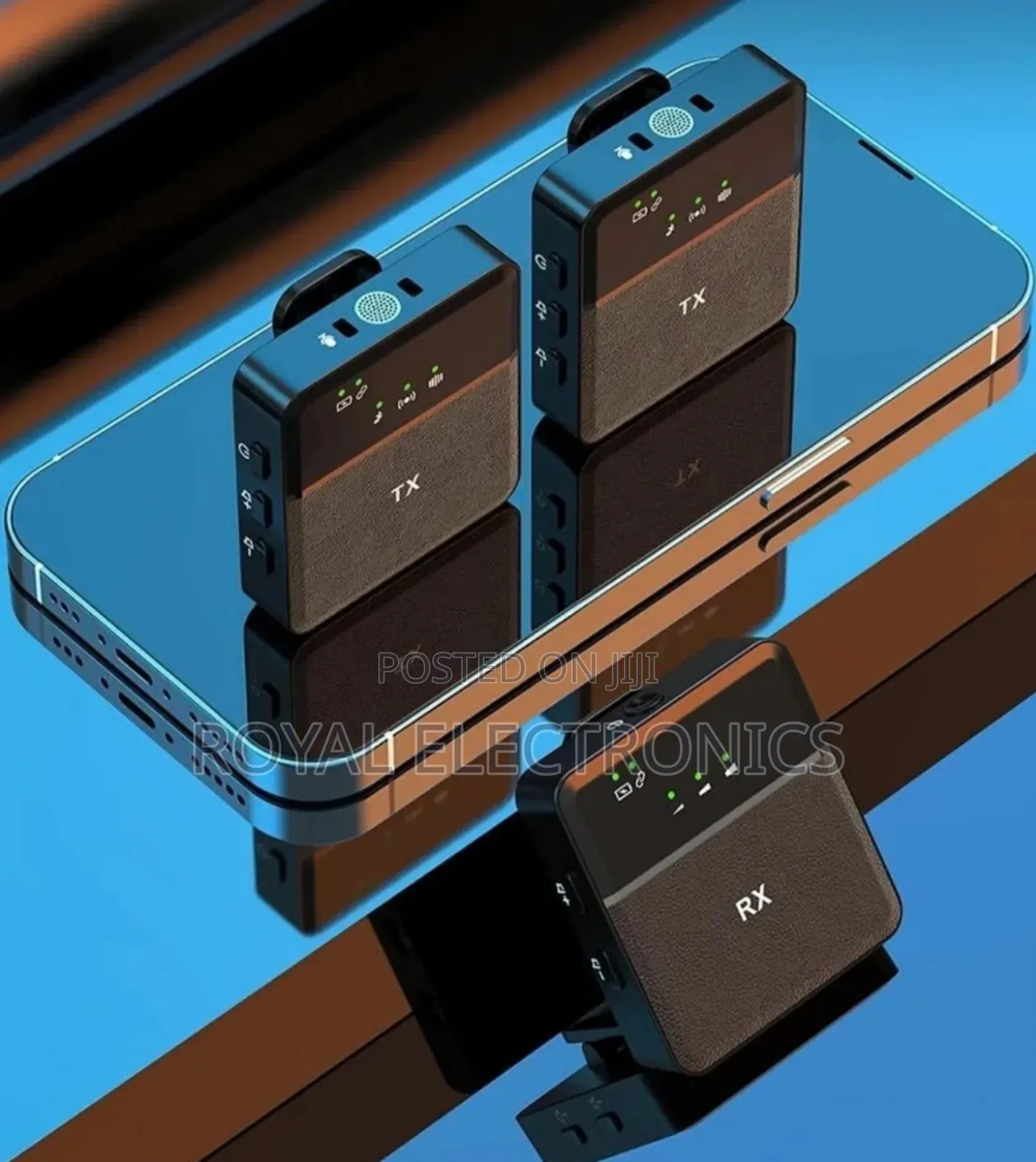 Lavalier 2.4g Radio Noise Reduction Reverb Monitor Mic (3)