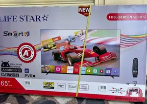 Photo - Lifestar Tv 65"Inch Tv Smart Android Nwe 2025 Tv