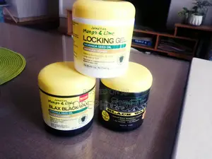 Jamaica Mango and Lime Locking Gel and Black Black Wax (Uk)