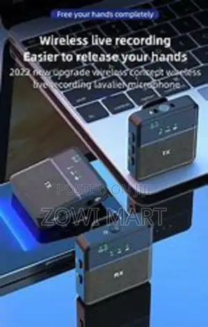 3 in 1 Sx9 Wireless Microphone Collar Mic