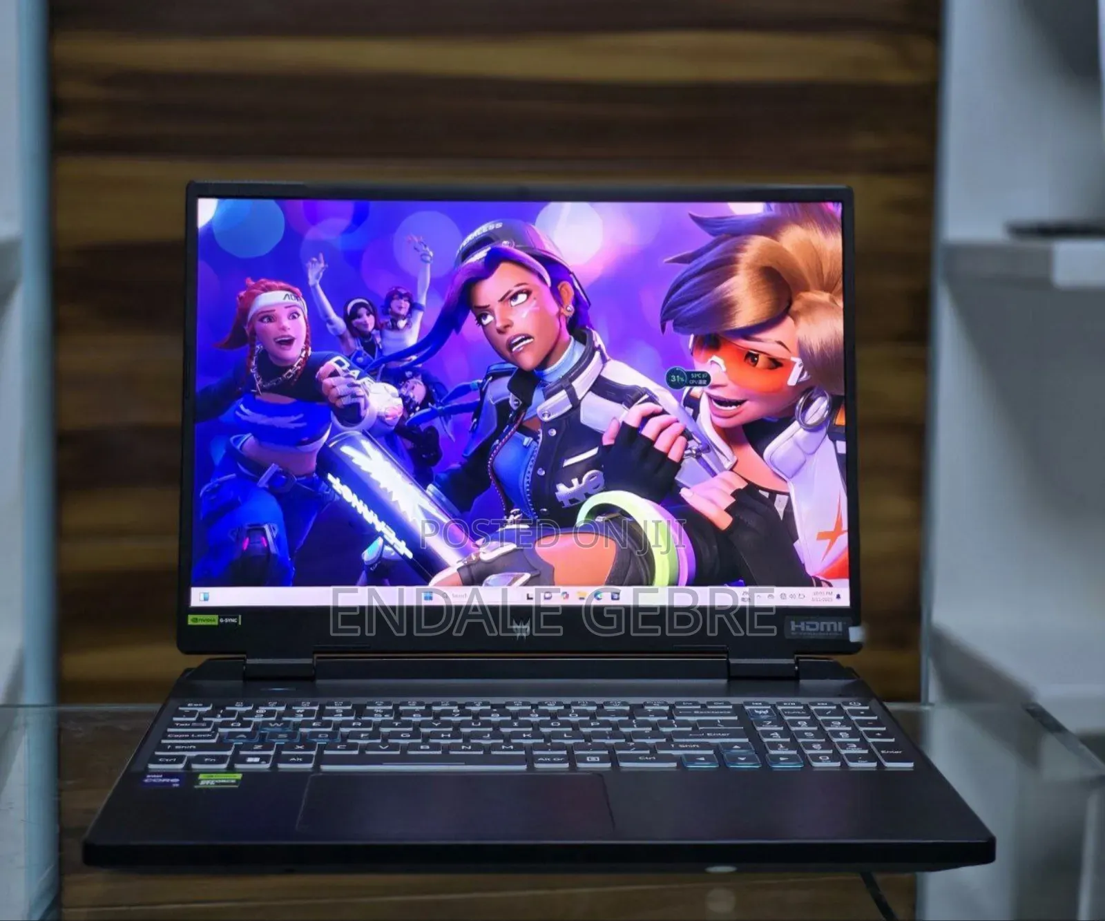 New Laptop Acer Predator Helios 300 16GB Intel Core I9 SSD 1T