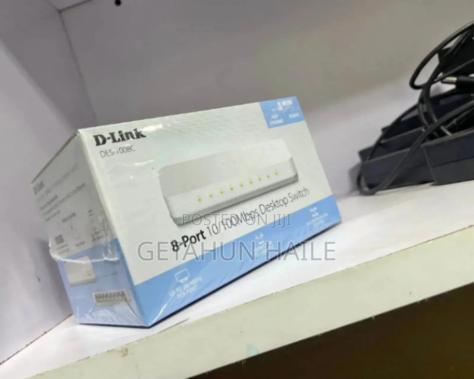D-link Des-1008c 8-port Switch (10/100mbps Desktop Switch)