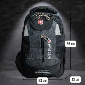 Photo - Silver White Swissgear Backpack