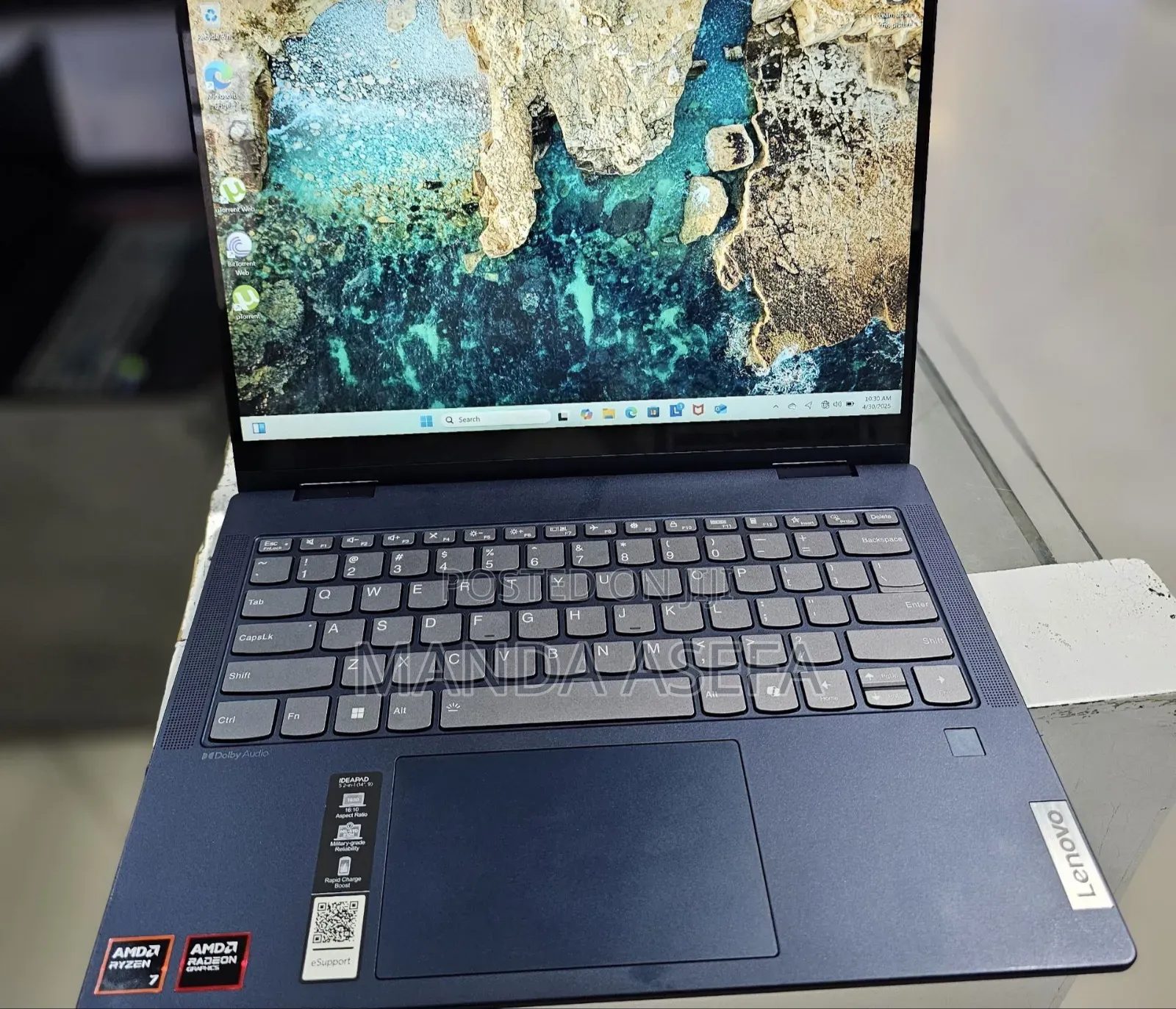 New Laptop Lenovo 16GB AMD Ryzen 7 SSD 1T