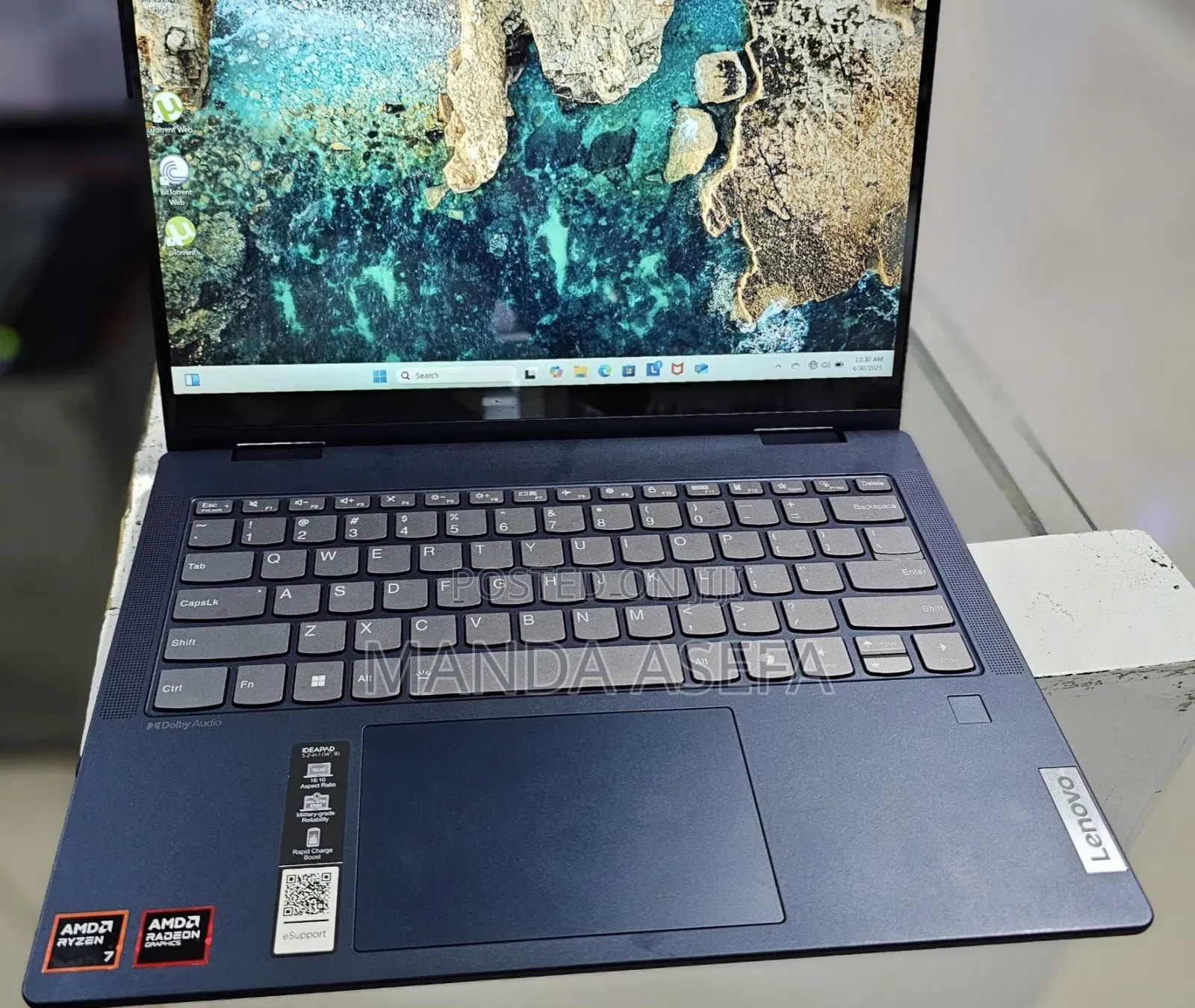 New Laptop Lenovo 16GB AMD Ryzen 7 SSD 1T