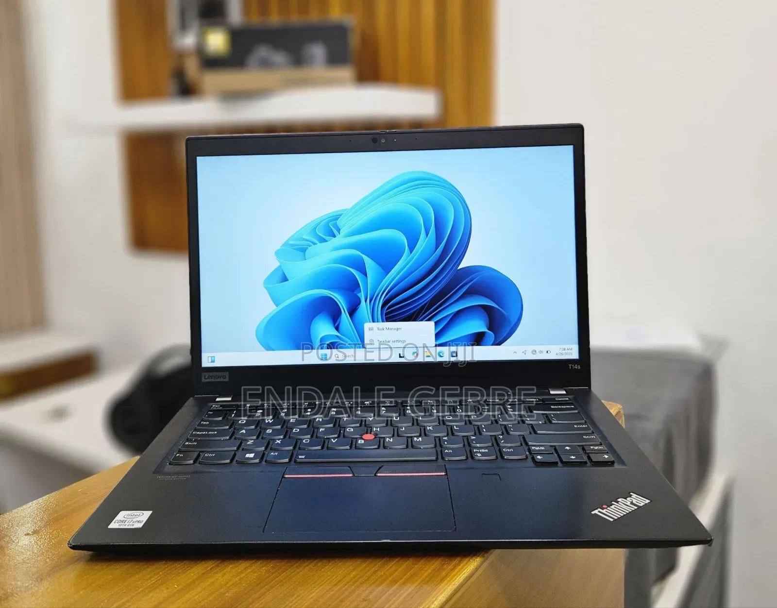 New Laptop Lenovo Thinkpad T14s Gen 2 16GB Intel Core I5 SSD 512GB