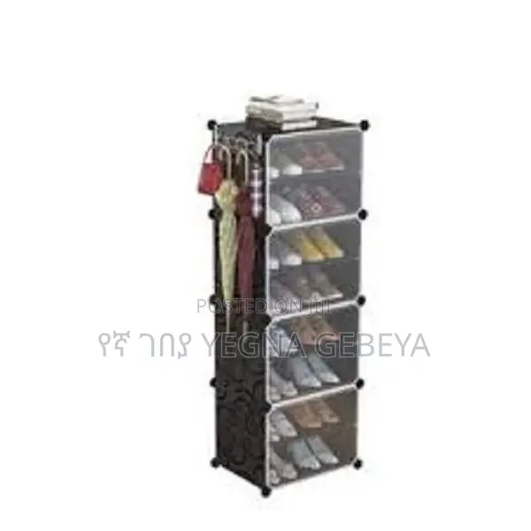 6-layer Cube Shoe Rack Storage For Shoes