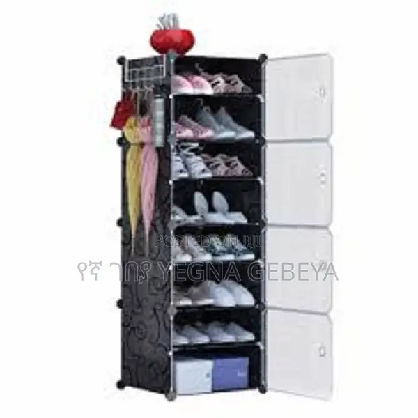 6-layer Cube Shoe Rack Storage For Shoes