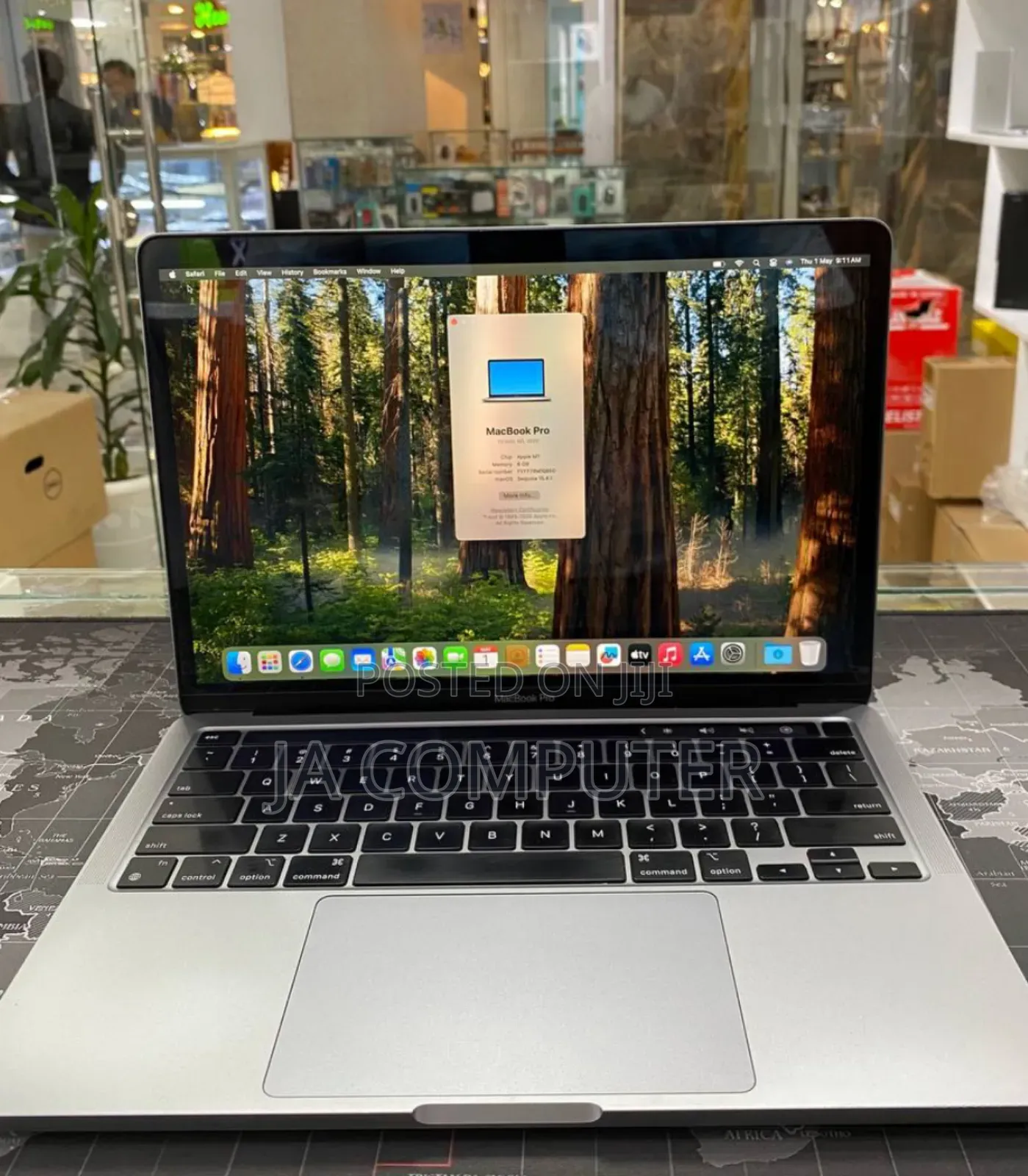 New Laptop Apple MacBook Pro M1 8GB Apple M1 SSD 256GB