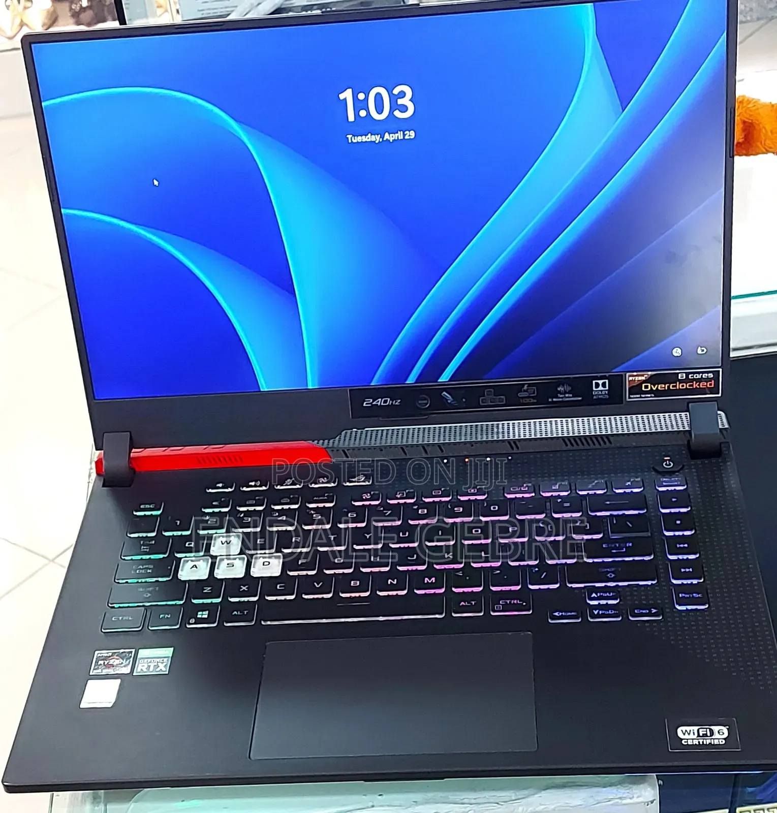 New Laptop Asus ROG Strix G15 16GB AMD Ryzen 9 SSD 1T