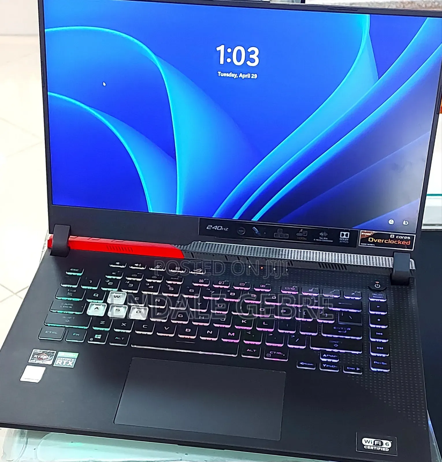 New Laptop Asus ROG Strix G15 16GB AMD Ryzen 9 SSD 1T