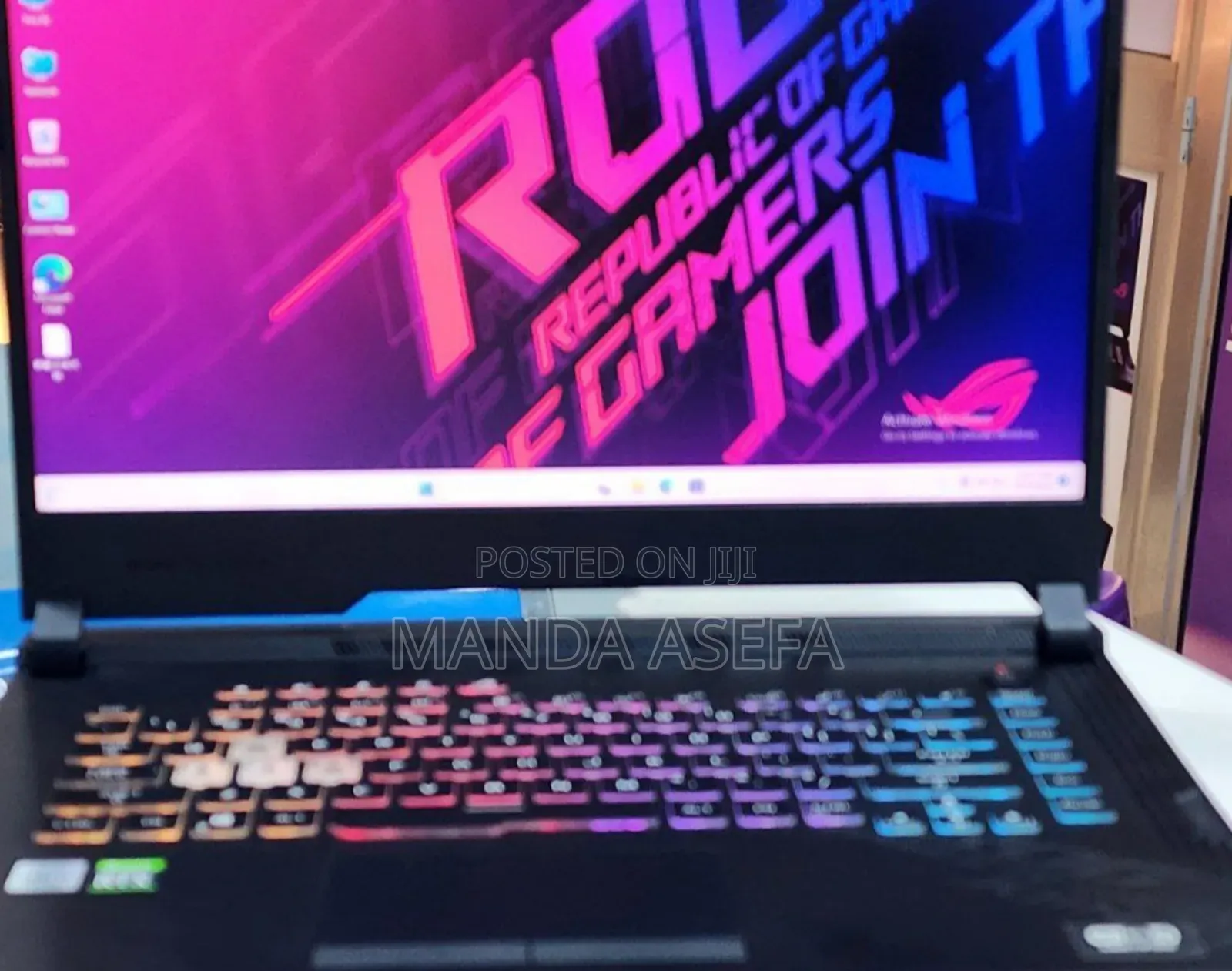 New Laptop Asus ROG Strix G17 32GB Intel Core I7 SSD 1T