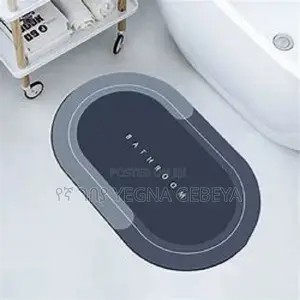 Small Bathroom Non Slip Quick Dry Rubber Resistant Bath Mat