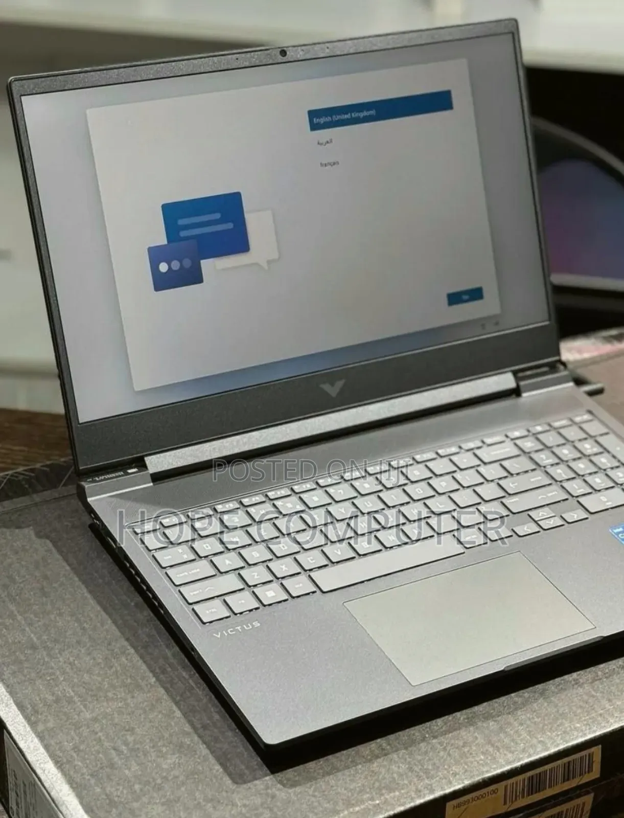 New Laptop HP Victus 16 16GB Intel Core I7 SSD 1T