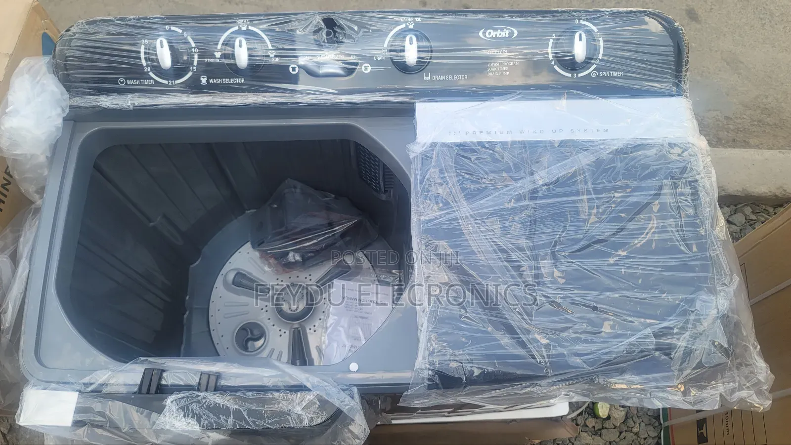 16 Kg Orbit ' የልብስ ማጠብያ - Washing Machine
