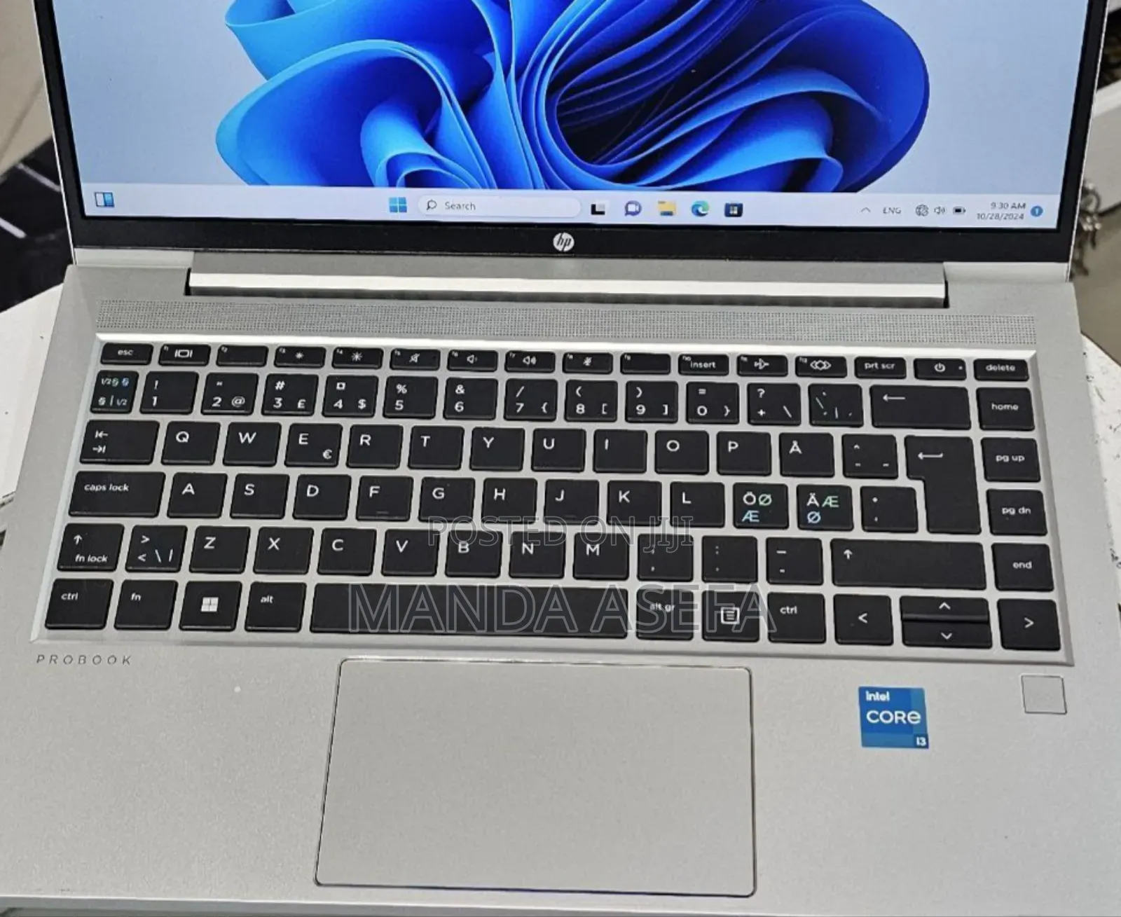 New Laptop HP ProBook 430 8GB Intel Core I3 SSD 512GB