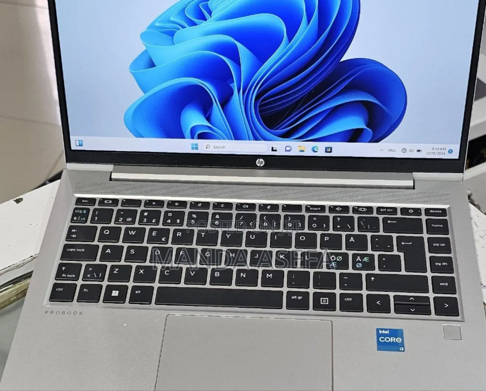 New Laptop HP ProBook 430 8GB Intel Core I3 SSD 512GB