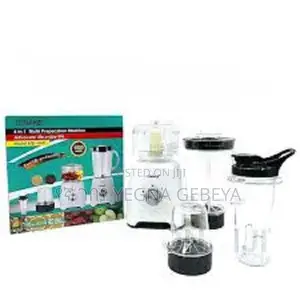Photo - Silver Love 4-in-1 Blender Mb-668 – 1600ml Jar