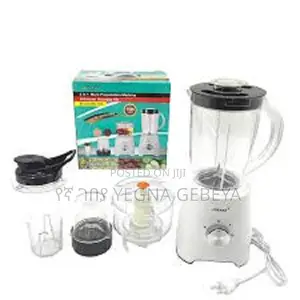 Silver Love 4-in-1 Blender Mb-668 – 1600ml Jar