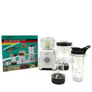 Silver Love 4-in-1 Blender Mb-668 – 1600ml Jar