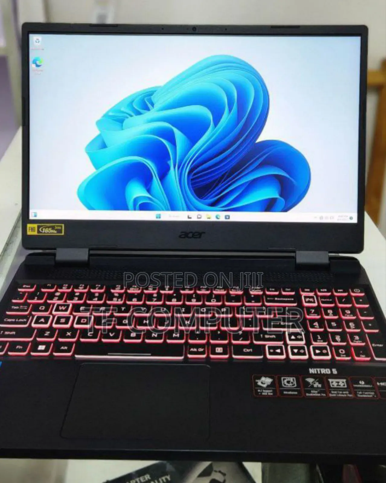 New Laptop Acer Nitro 5 16GB Intel Core I7 SSD 512GB