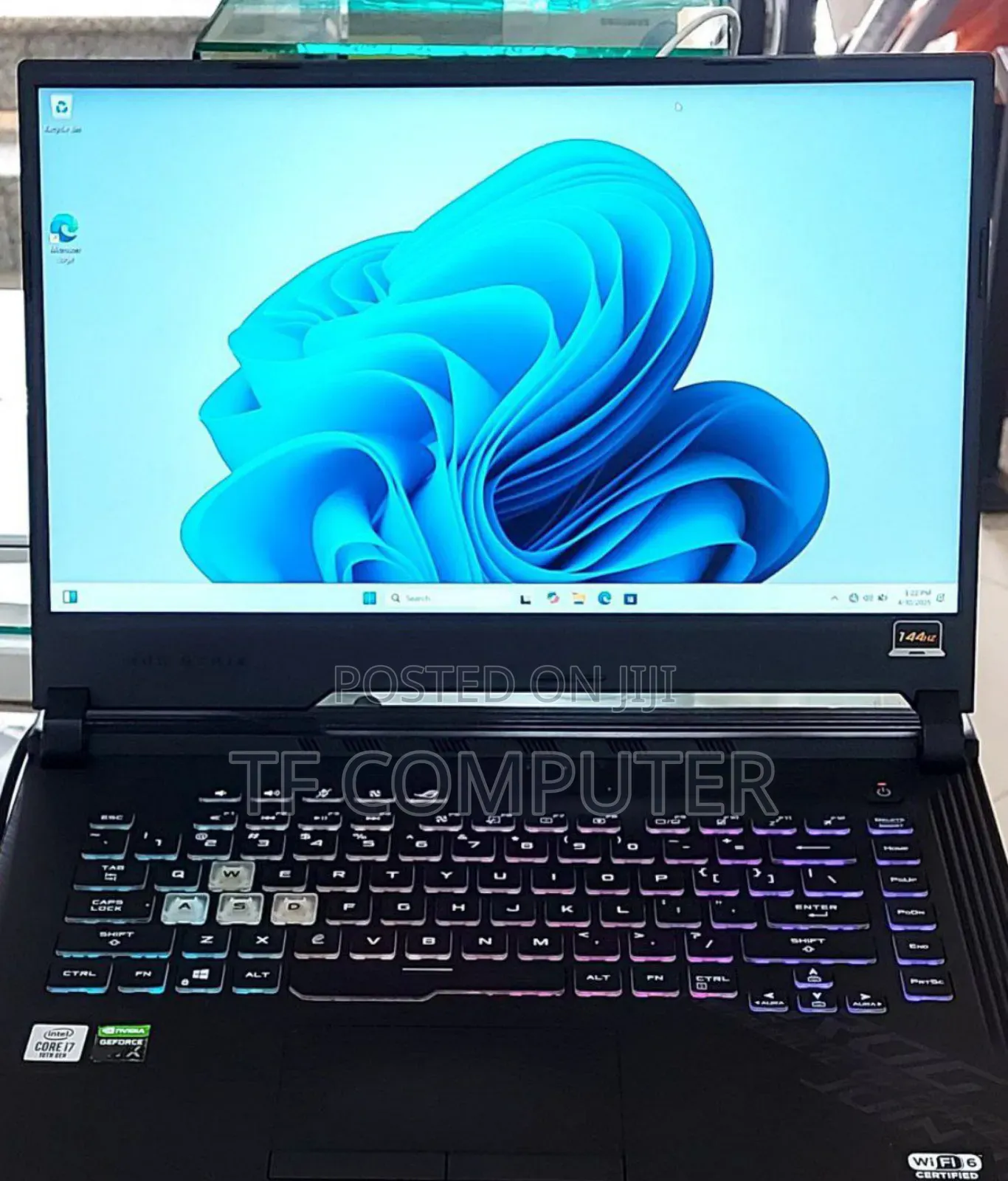 New Laptop Asus ROG Strix G15 16GB Intel Core I7 SSD 512GB