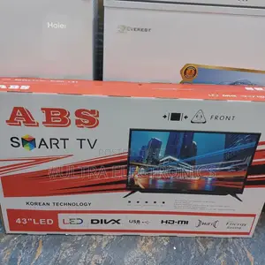 Abs 43 Inch Double Glass Smart Uhd Tv