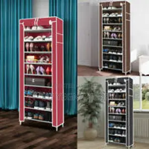 Photo - Premium Shoe Rack With Dustproof Cover
