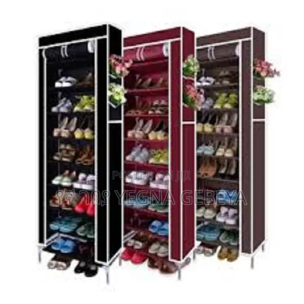 Premium Shoe Rack With Dustproof Cover