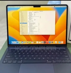 New Laptop Apple MacBook Air 2024 M3 13-Inch 8GB Apple M3 SSD 256GB