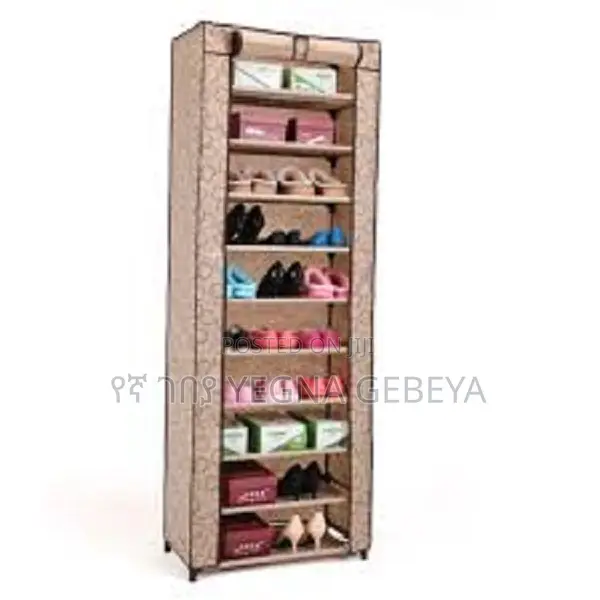 10-Layer Shoe Cabinet Dustproof Cover