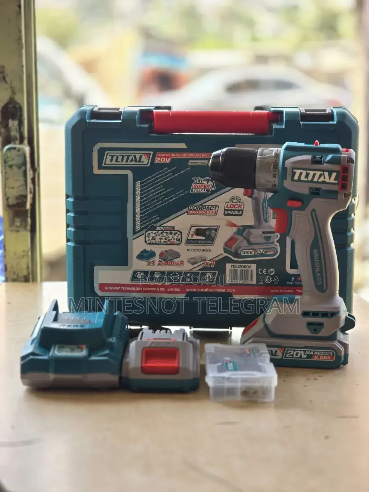 Total Rechargeable Drill