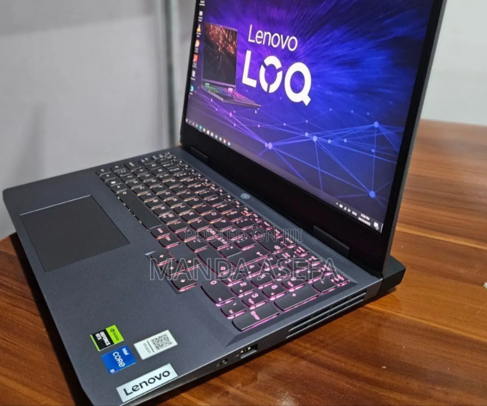 New Laptop Lenovo LOQ 15IRH8 16GB Intel Core I5 SSD 512GB