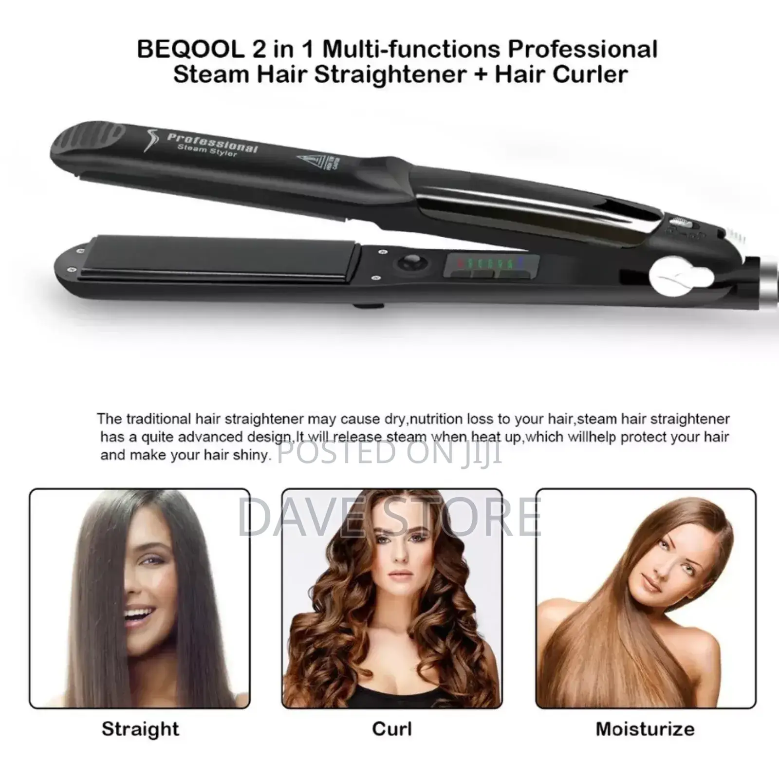 Geepas Professional Digital Hair Straightener