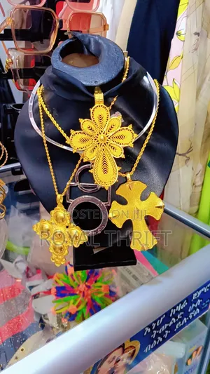 Cross Jewelry Gold Platted