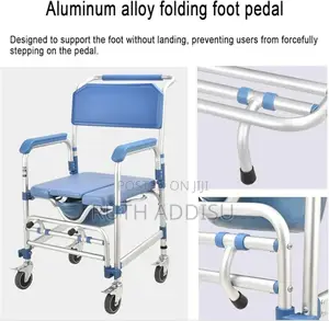 Photo - Mini Wheel Commode Chair7፰commode Chair1፪commode New Medical