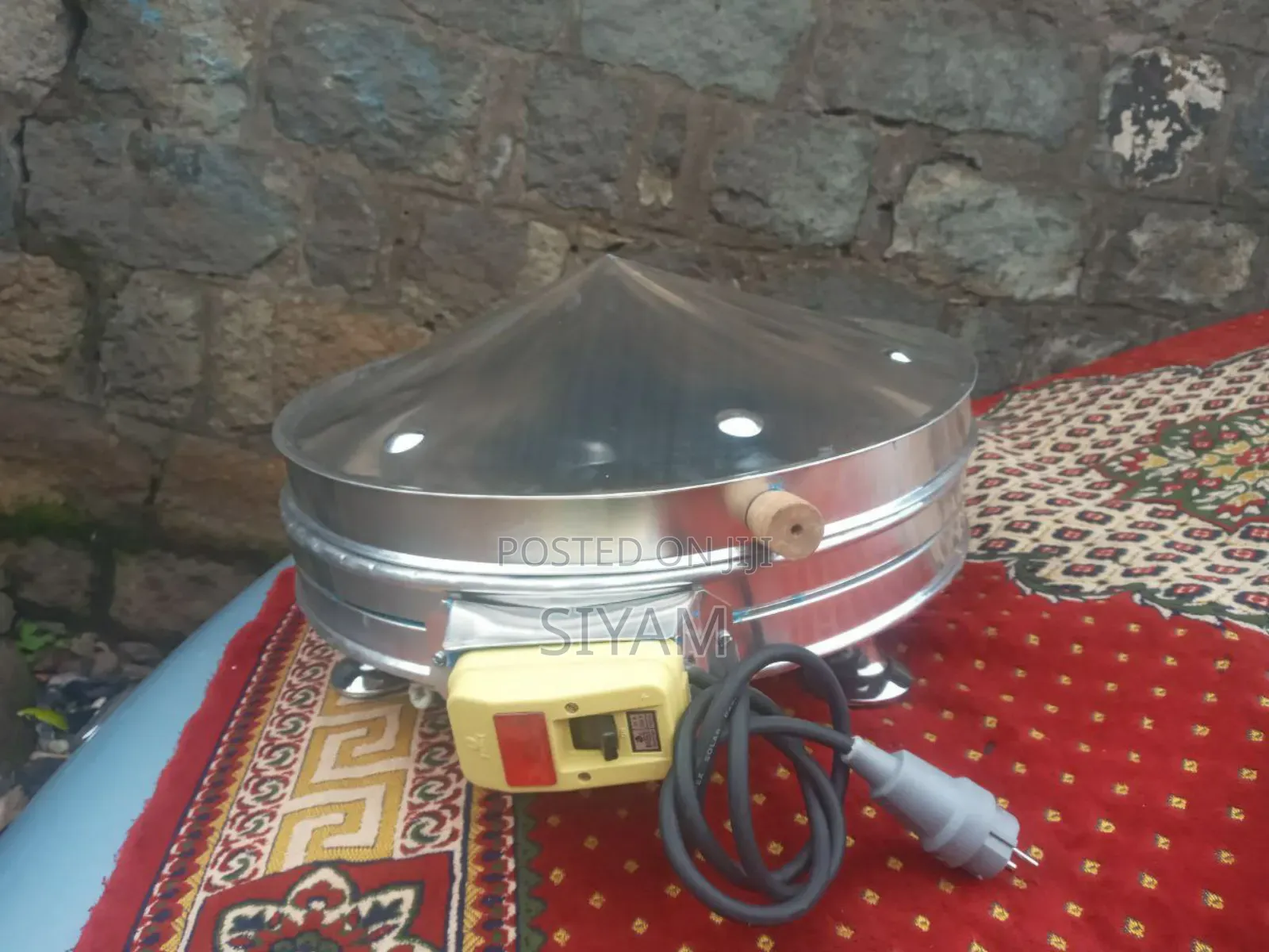 አልሙኒየም ተንቀሳቃሽ የእንጀራ ምጣድ