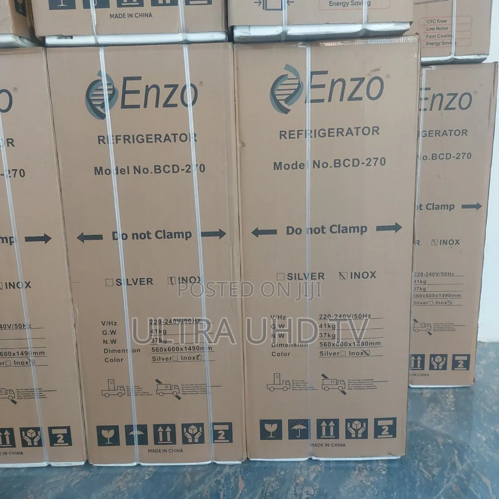 Enzo Refrigerator 270l